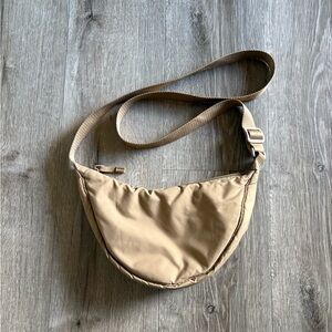 Uniqlo Tan Crossbody Bag